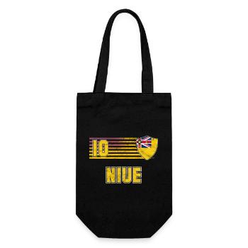 Équipe de football de Niue - Sac à bouteille - noir - Devant
