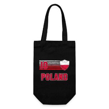 Équipe de Pologne de football - Sac à bouteille - noir - Devant