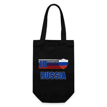 Russia Football Team - Gift Bag for Bottles - black - Front
