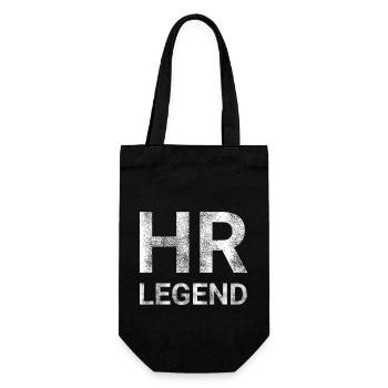 HR legend - Gift Bag for Bottles - black - Front