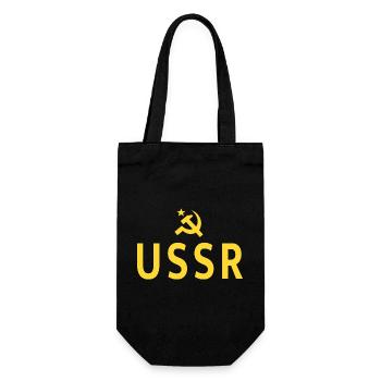 Armoiries de l’Union soviétique de l’URSS Étoile russe СССР - Sac à bouteille - noir - Devant