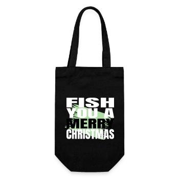 Baby Boat Funny Sayings Christmas Vacation - Gift Bag for Bottles - black - Front