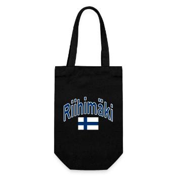 Riihimäki drapeau finlandais - Sac à bouteille - noir - Devant