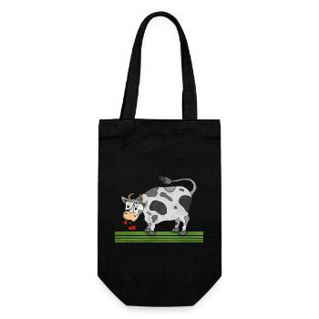 Taureau - Sac à bouteille - noir - Devant