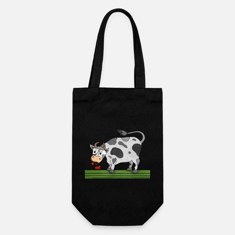 Bull - Gift Bag for Bottles - black