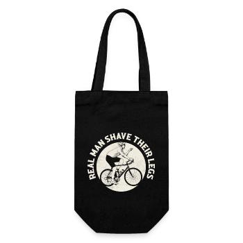 Un vrai homme se rase les jambes Vélo Vélo - Sac à bouteille - noir - Devant