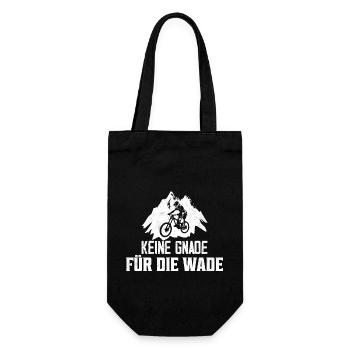 Keine Gnade für die Wade Radsport Fahrrad - Geschenkbeutel für Flaschen - Schwarz - Vorne