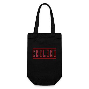 England - Gift Bag for Bottles - black - Front