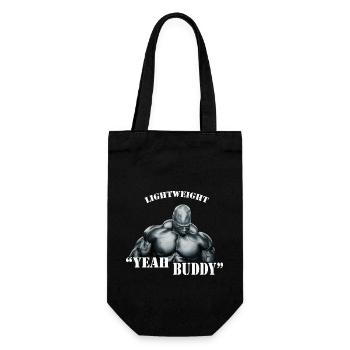 ronnie coleman yeah buddy light weight,yeah buddy - Gift Bag for Bottles - black - Front
