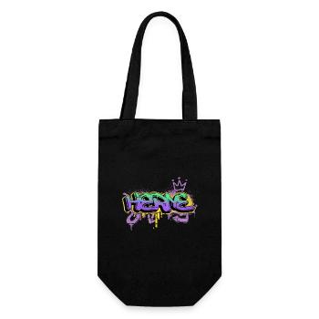 Herne Germany City Graffiti Spray Sprayer - Gift Bag for Bottles - black - Front