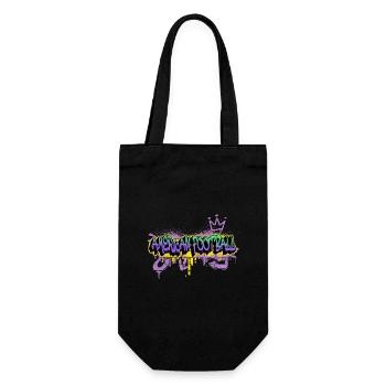 American Football Graffiti Spray Sprayer Sport - Geschenkbeutel für Flaschen - Schwarz - Vorne