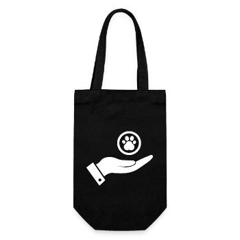 Hund Dog - Gift Bag for Bottles - black - Front