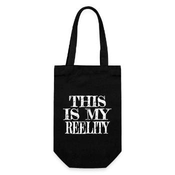 catfish tshirts rod clown fish tshirts cool - Gift Bag for Bottles - black - Front