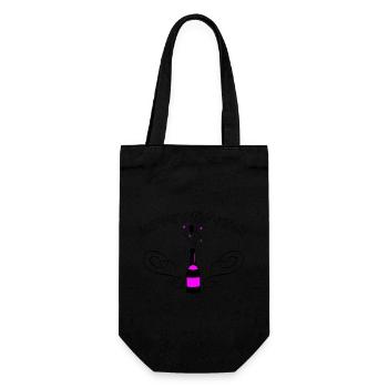Bonne année ! - Sac à bouteille - noir - Devant