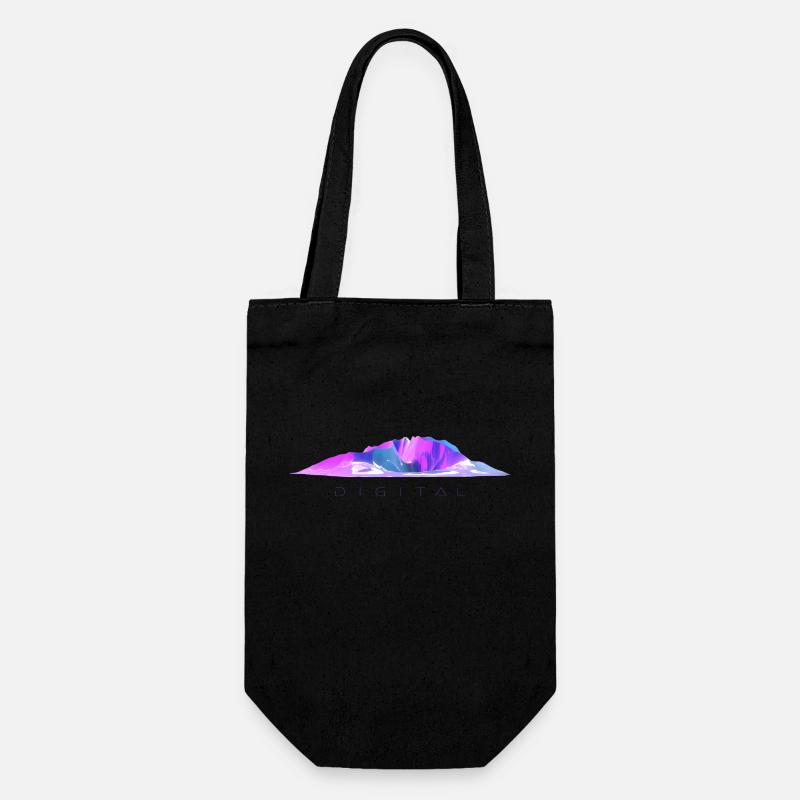 Digital - Gift Bag for Bottles - black