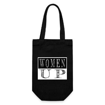 sayings girl quote 8th march bans off our quotes - Gift Bag for Bottles - black - Front
