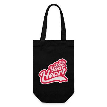 Monsieur vole votre cœur - Sac à bouteille - noir - Devant