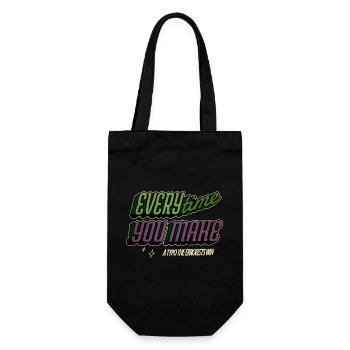 Joke Drive Geek Novel Happy Creativewriting - Gift Bag for Bottles - black - Front