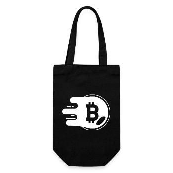 Bitcoin Trading Crypto Aktien - Geschenkbeutel für Flaschen - Schwarz - Vorne