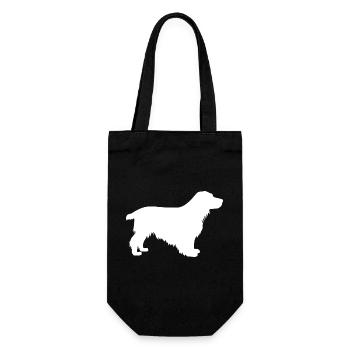 Chien Hund - Sac à bouteille - noir - Devant