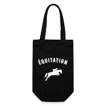 équitation - Sac à bouteille - noir - Devant