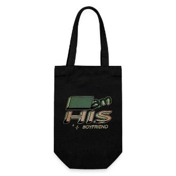 Geek Feminism Quote Lesbian Birthday Present - Gift Bag for Bottles - black - Front