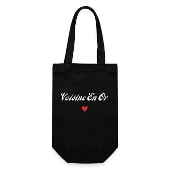 voisine en or - Sac à bouteille - noir - Devant