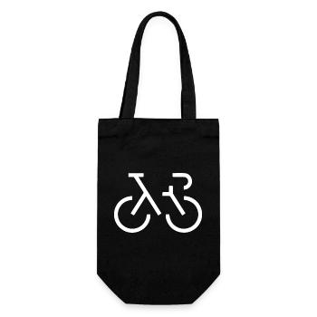 Biking Running Marathon Triathlon Bike - Gift Bag for Bottles - black - Front