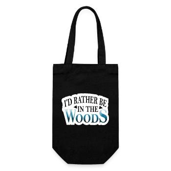 Adventure Travel Hiking Mountain - Gift Bag for Bottles - black - Front