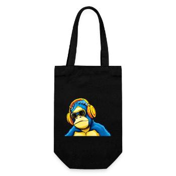 Monkey Dj - Sac à bouteille - noir - Devant