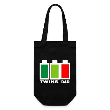 Grossesse Baby shower Babyshower Boy Girl - Sac à bouteille - noir - Devant