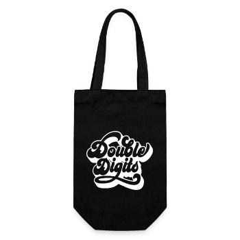 10th Birthday Gift, 10 Years Old, For Boys & Girls - Gift Bag for Bottles - black - Front