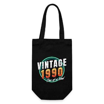 Chemise vintage 1990 pour homme femme 33 ans 33ème - Sac à bouteille - noir - Devant