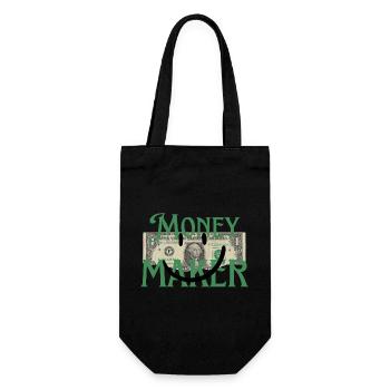 MONEY MAKER - Gift Bag for Bottles - black - Front