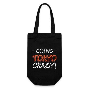 Going Tokyo crazy - Gift Bag for Bottles - black - Front