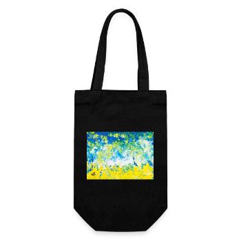Summerdream - Art by Agatha - Geschenkbeutel für Flaschen - Schwarz - Vorne