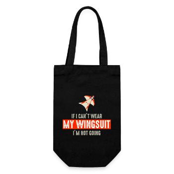 Wingsuit volant Base Jumping Parachutisme Wingsuit - Sac à bouteille - noir - Devant