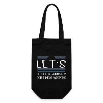hippie cool peace for paris sayings fun quote - Gift Bag for Bottles - black - Front