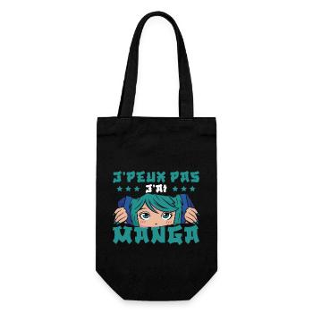 J'Ai Manga - Sac à bouteille - noir - Devant