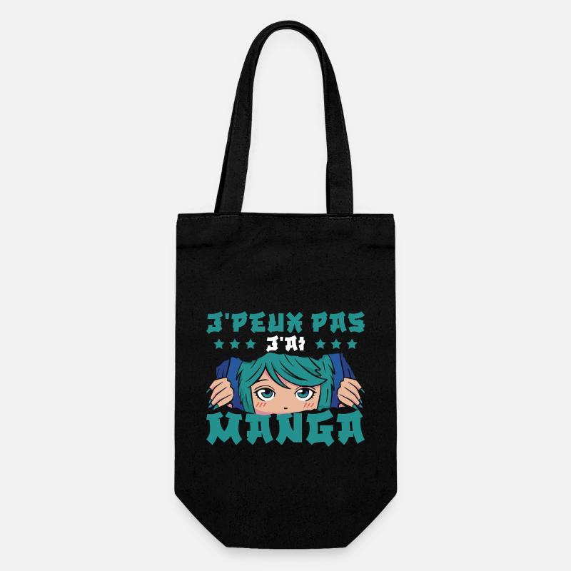 J'Ai Manga - Sac à bouteille - noir