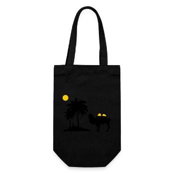 Chameau - Sac à bouteille - noir - Devant