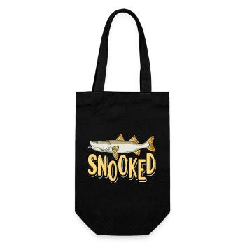 Snooked - Geschenkbeutel für Flaschen - Schwarz - Vorne