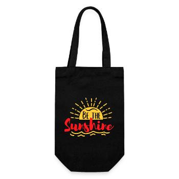 SOYEZ LE SOLEIL - Sac à bouteille - noir - Devant