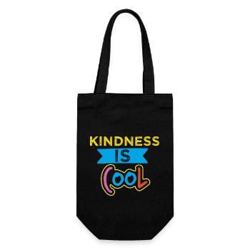 LA GENTILLESSE EST COOL - Sac à bouteille - noir - Devant