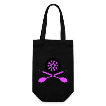 Dart Sport Logo - Gift Bag for Bottles - black - Front