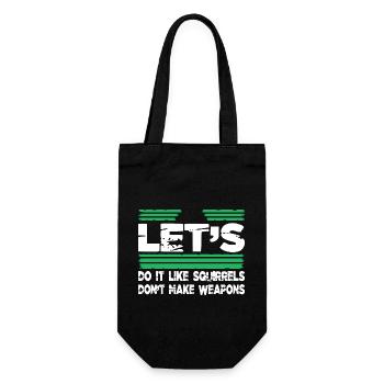 happy hippy sayings funny sayings global peace - Gift Bag for Bottles - black - Front