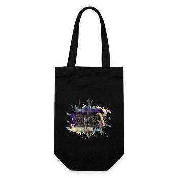 Cologne Cologne Cathedral Germany City Skyline Splash - Gift Bag for Bottles - black - Front