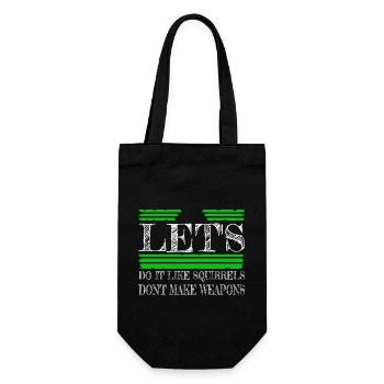 Geek Cook Cadeau 100% végétalien barbecue grésillant - Sac à bouteille - noir - Devant