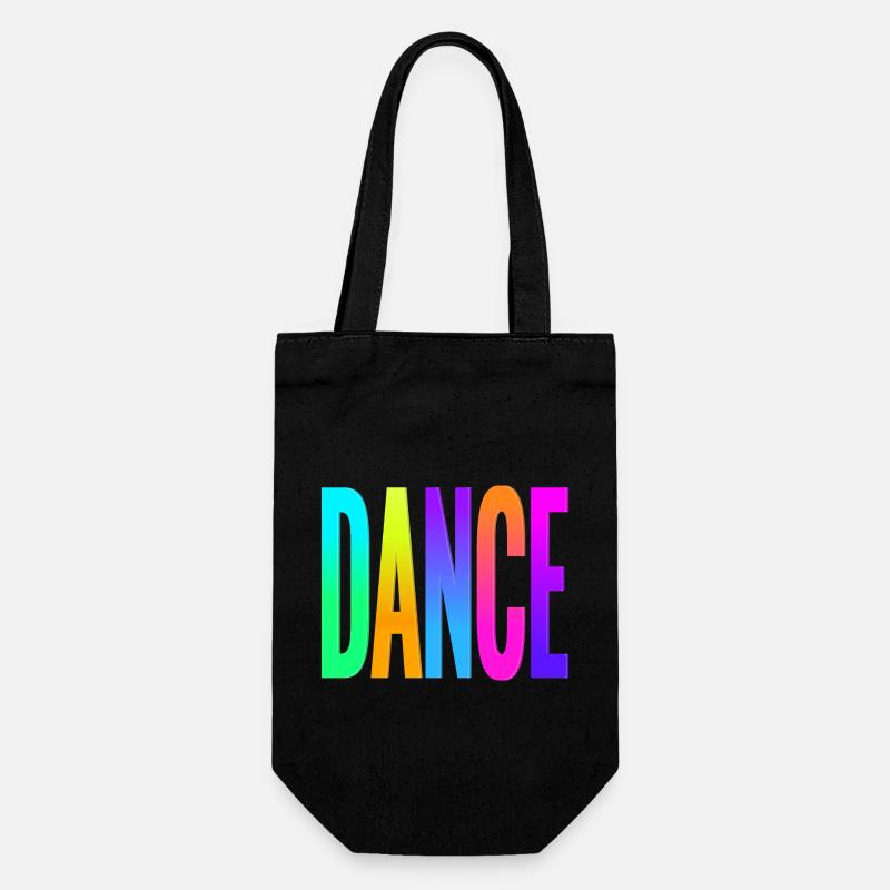 Dance - Geschenkbeutel für Flaschen - Schwarz