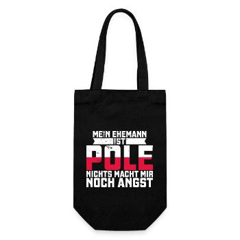Polen Polnisch Polska Polski Husaria Kavallerie - Geschenkbeutel für Flaschen - Schwarz - Vorne